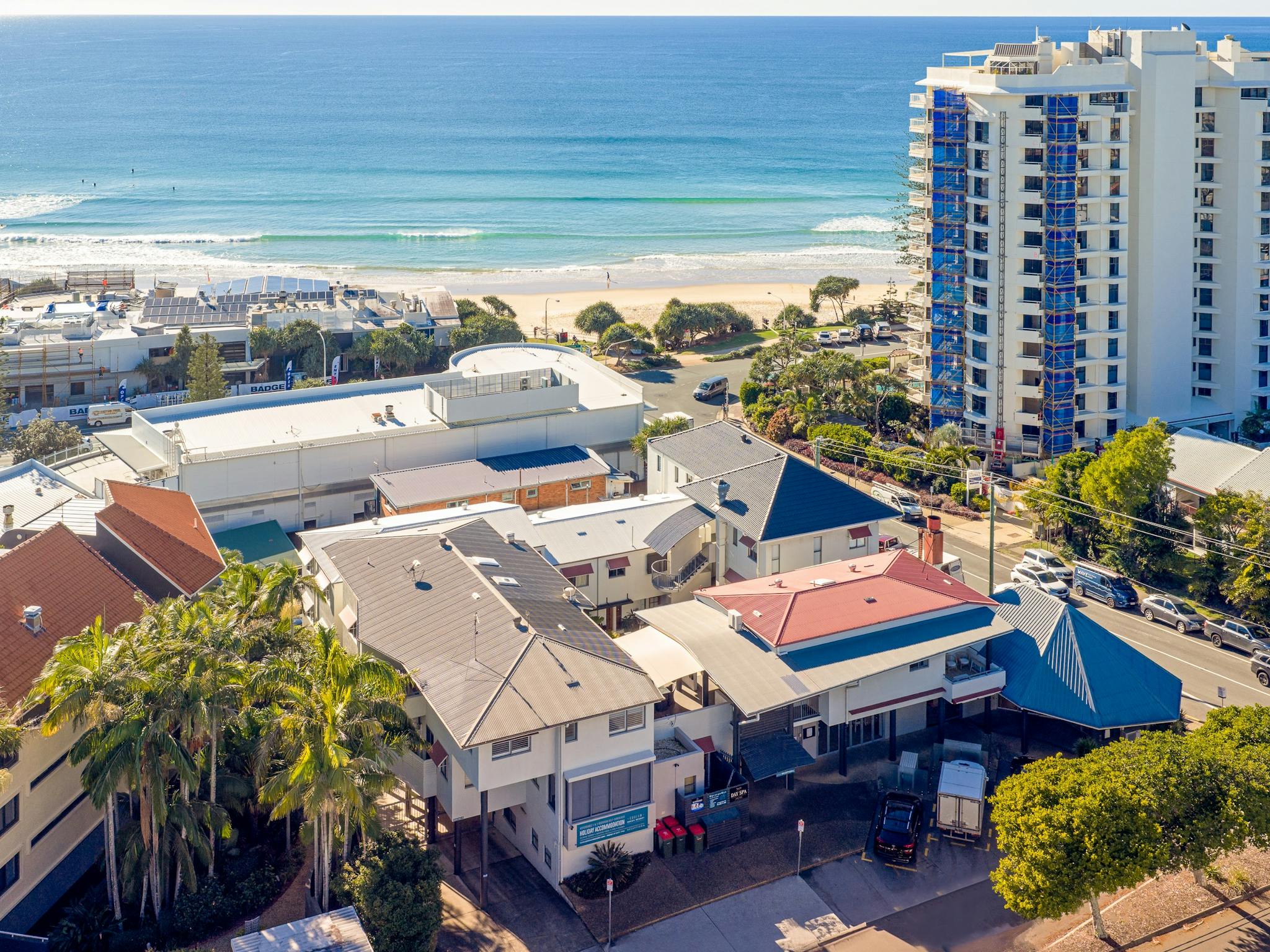 Drone image of Coolum Beach Resort Drone image of Coolum Beach Resort