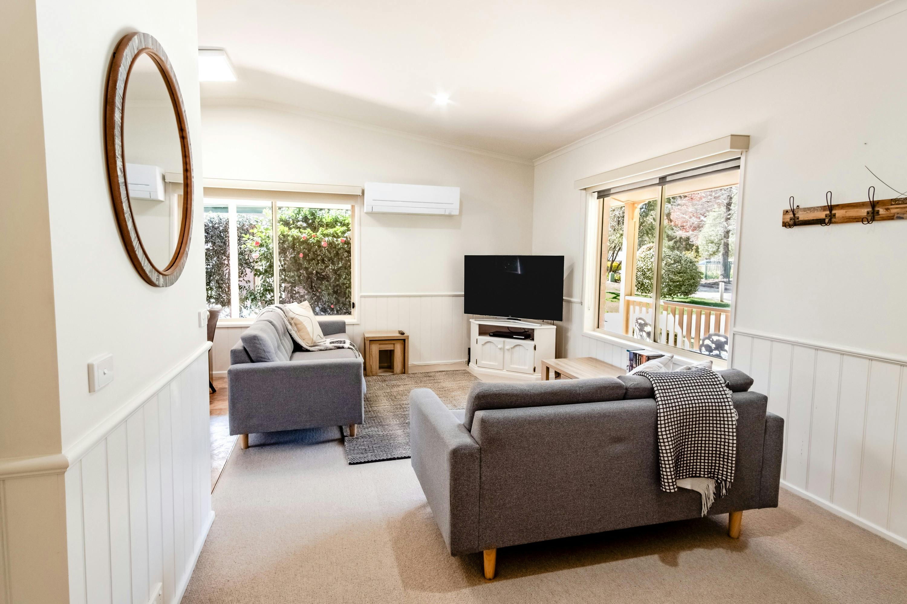 Lounge room at Silver Birches Unit 4