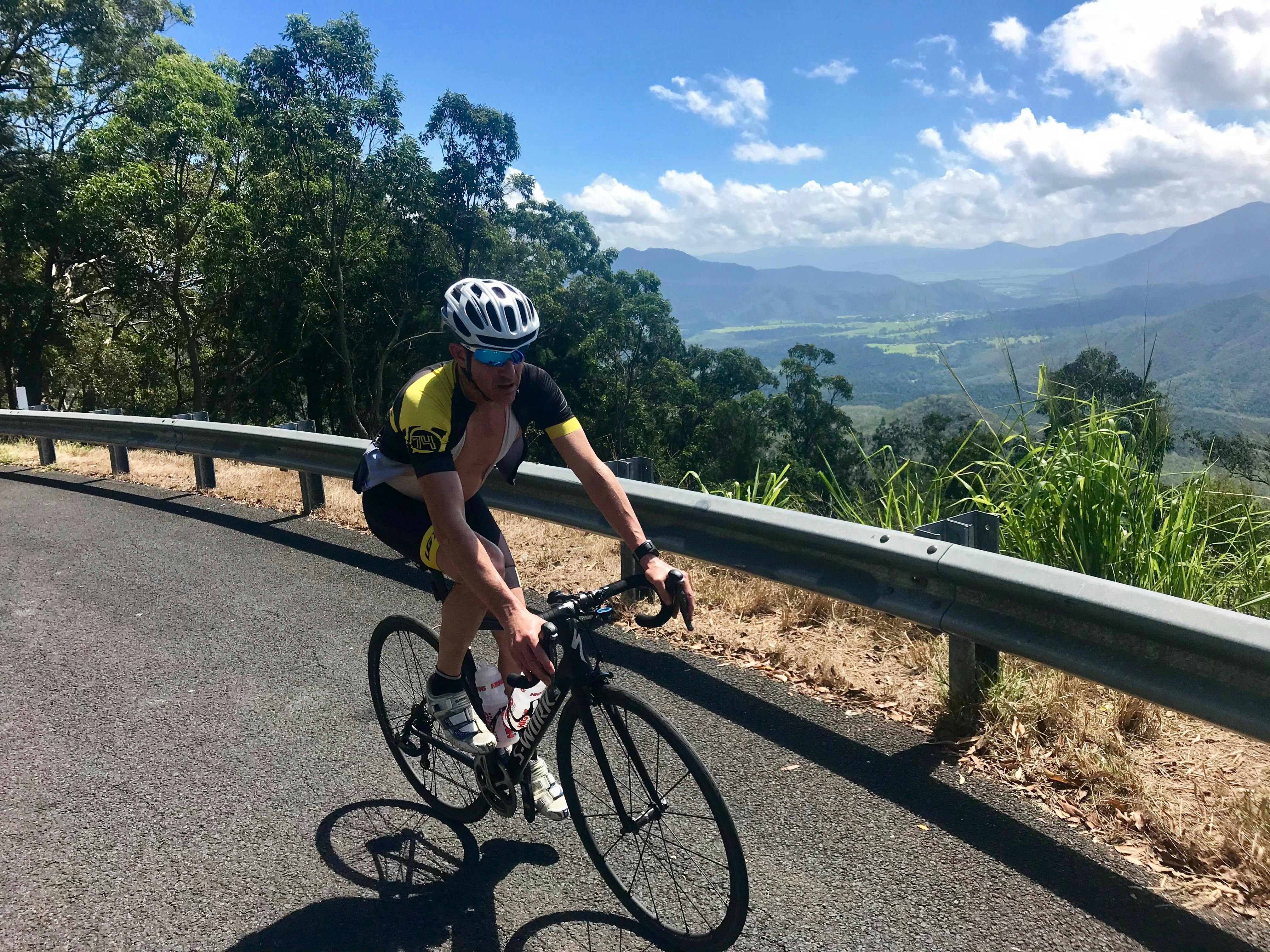 If you're looking for a challenging day on the bike there are some amazing climbs a short ride away.