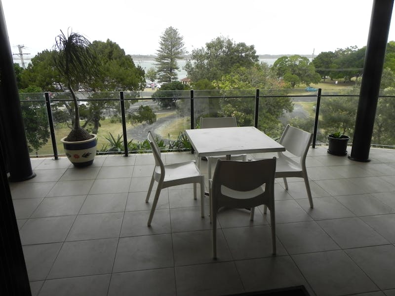 View from deck