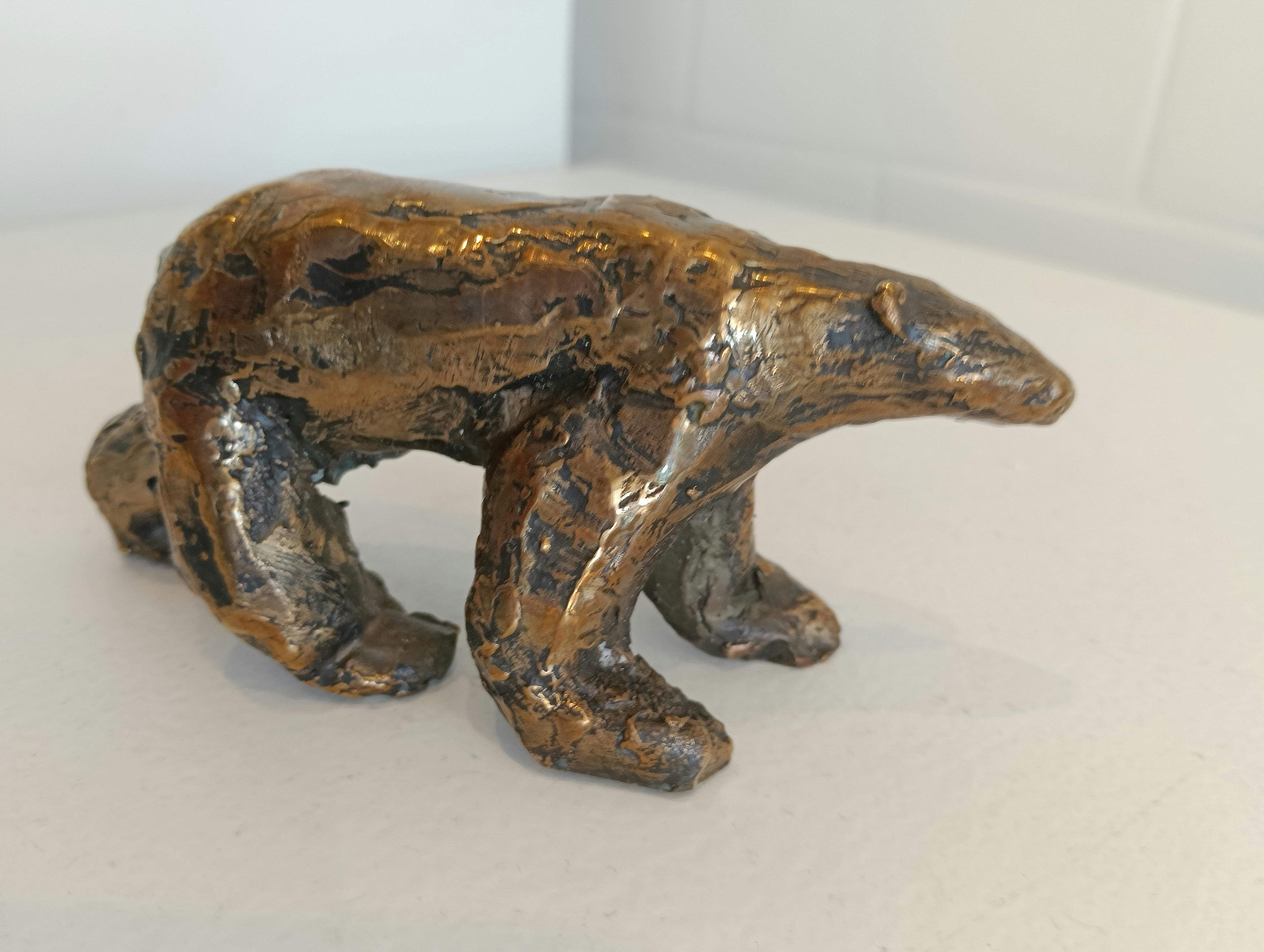 Bronze Polar Bear