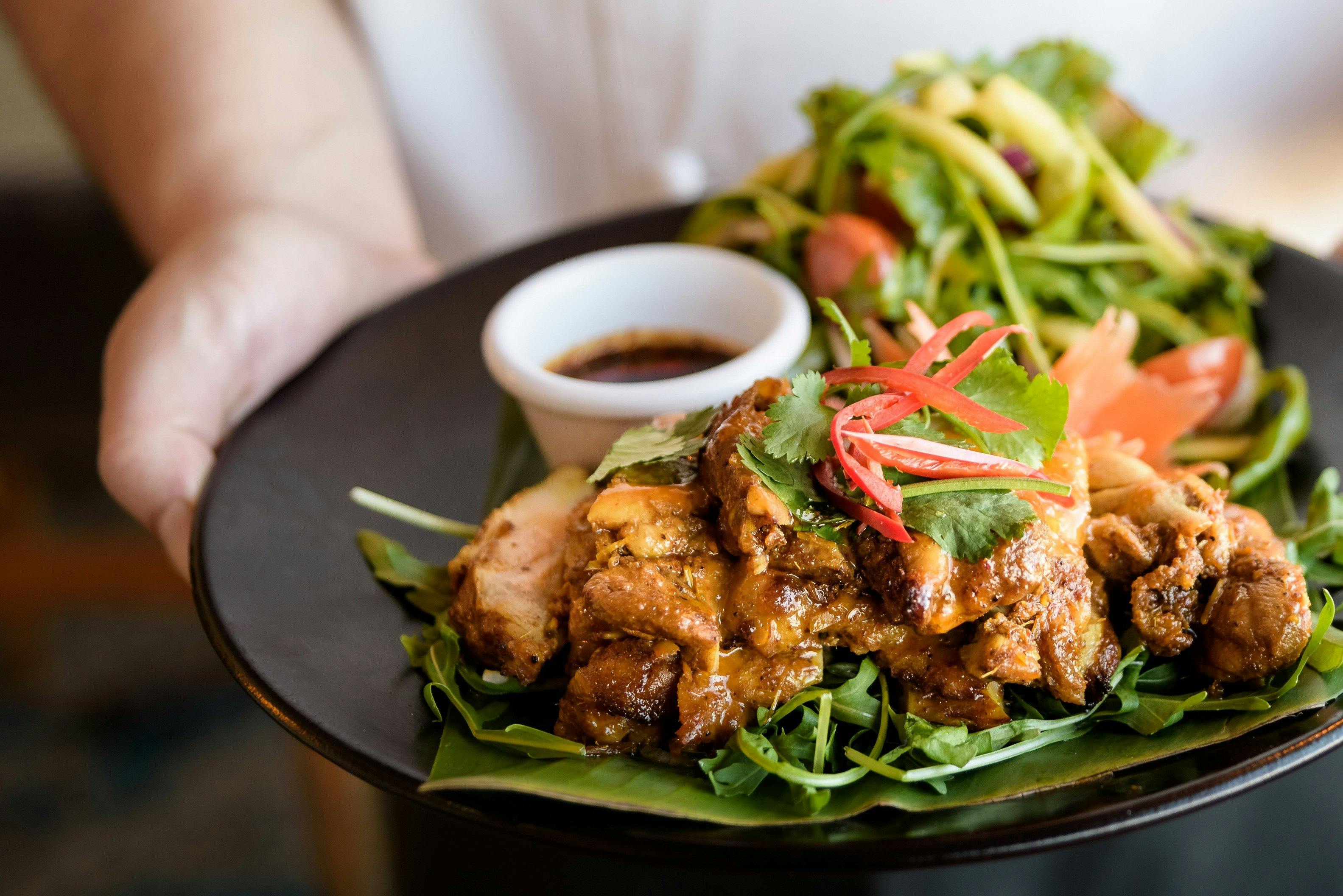 Dining at Coral Sea restaurant Merimbula RSL