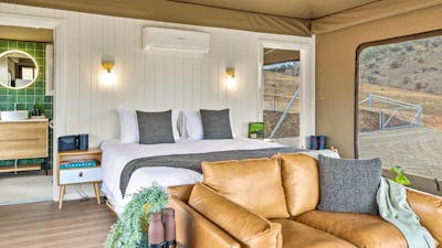 The eco-luxe tent - The Room