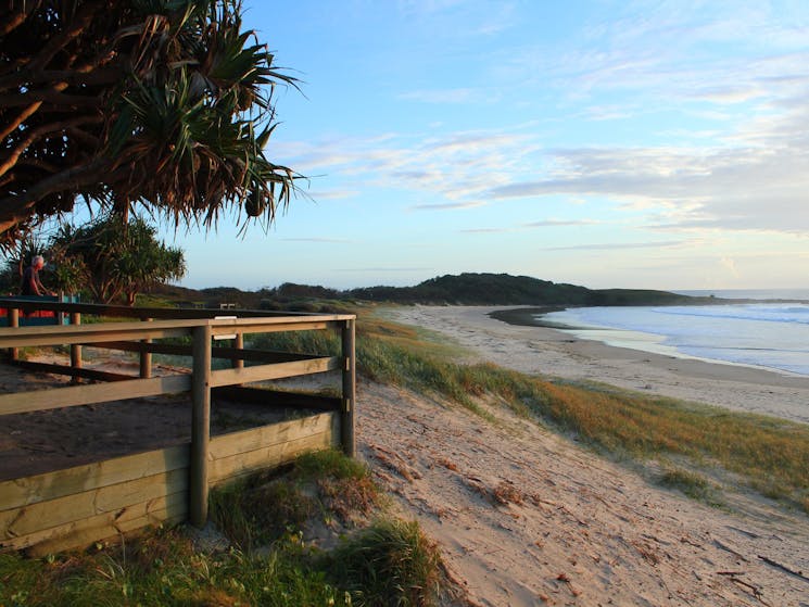 Fresh morning at Pippi Beach, Yamba.