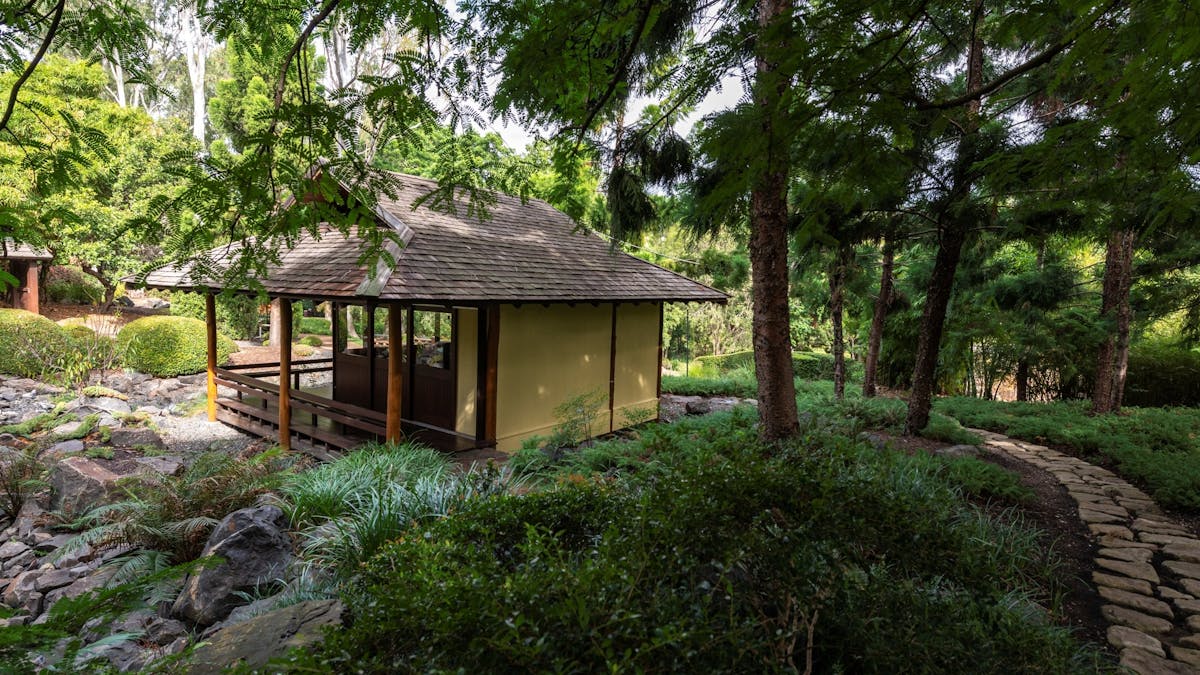 Tea House in Ipswich's Nerima Gardens