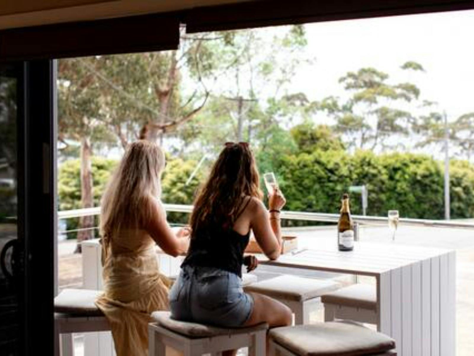 chill out - looking over the beach