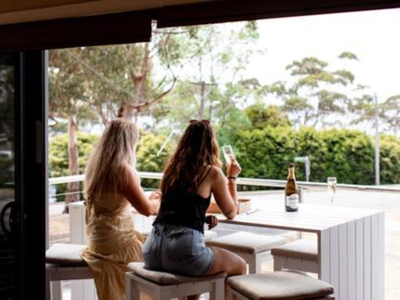 chill out - looking over the beach