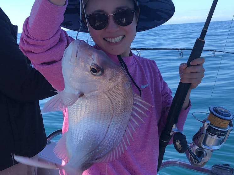 Happy faces for our Snapper season