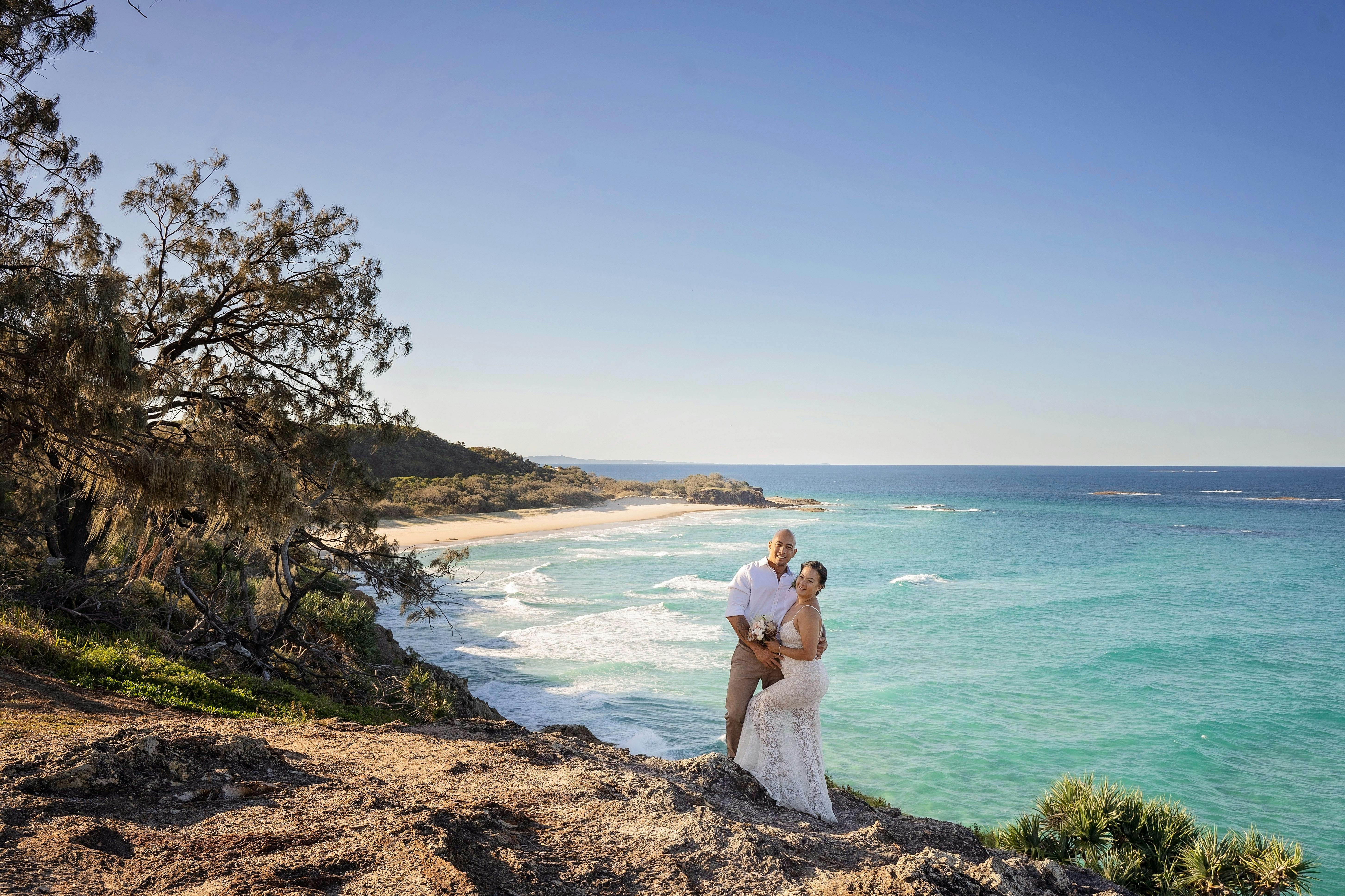 North Stradbroke island elopement elope straddie