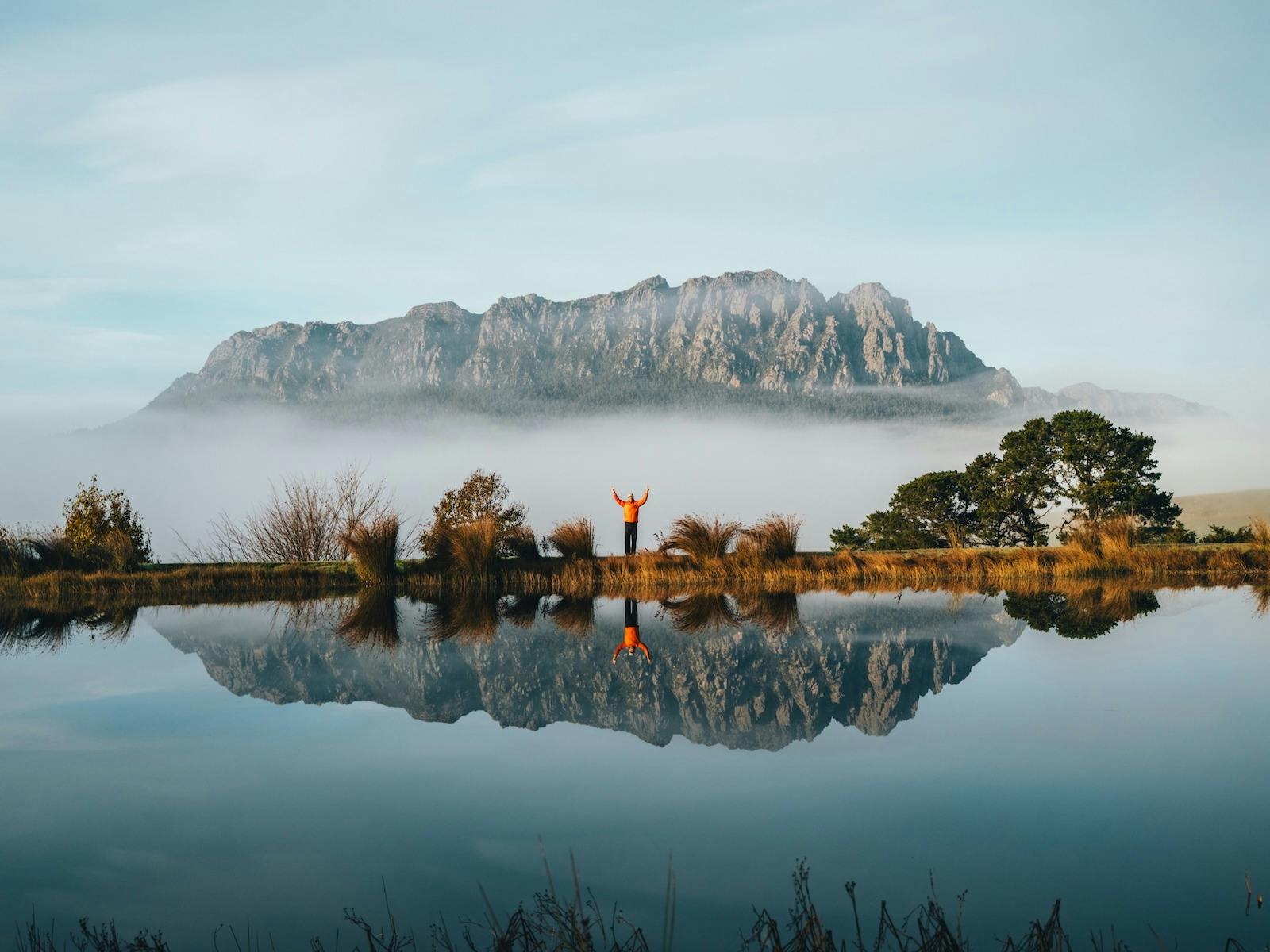 Best place to stay spa villas and wellness in tasmania with Mount Roland views close to Cradle Mount