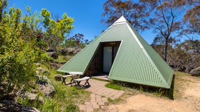Pyramid in Australian bush