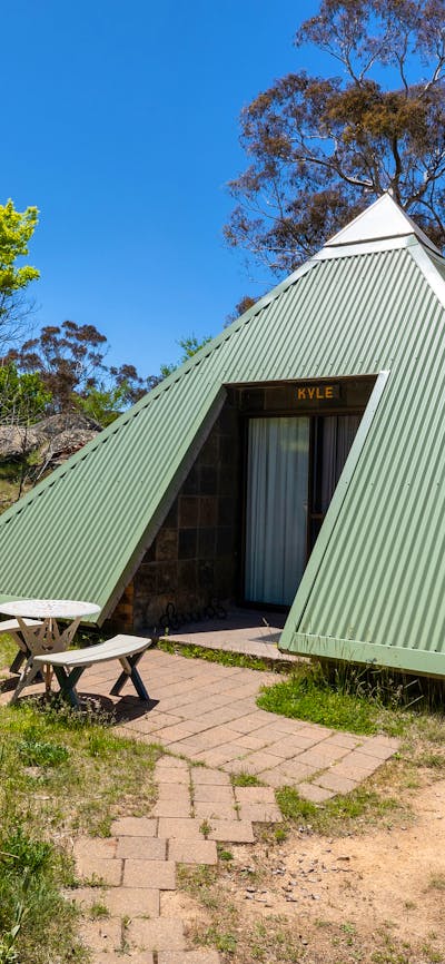 Pyramid in Australian bush