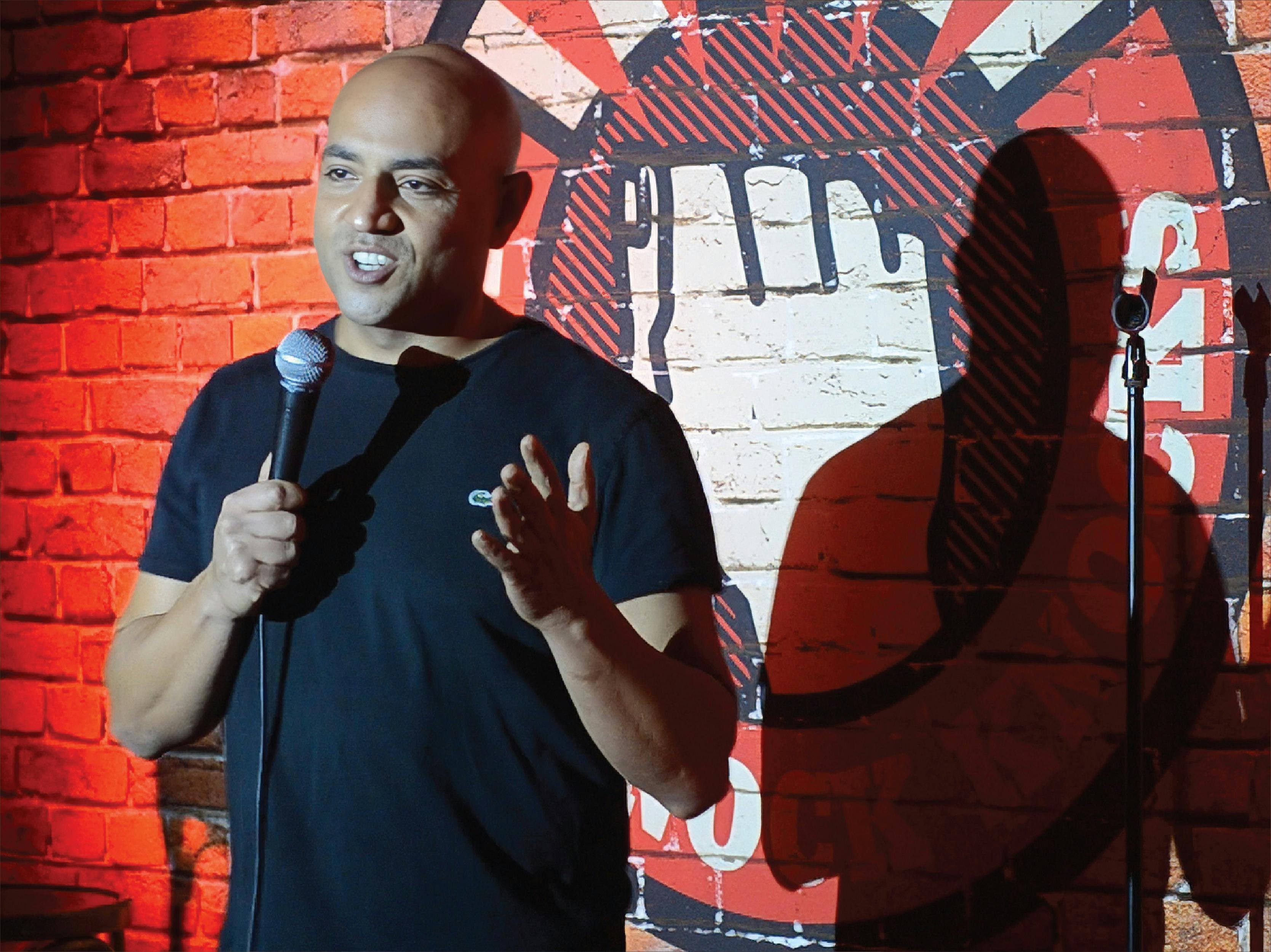 Stand-up comedy student