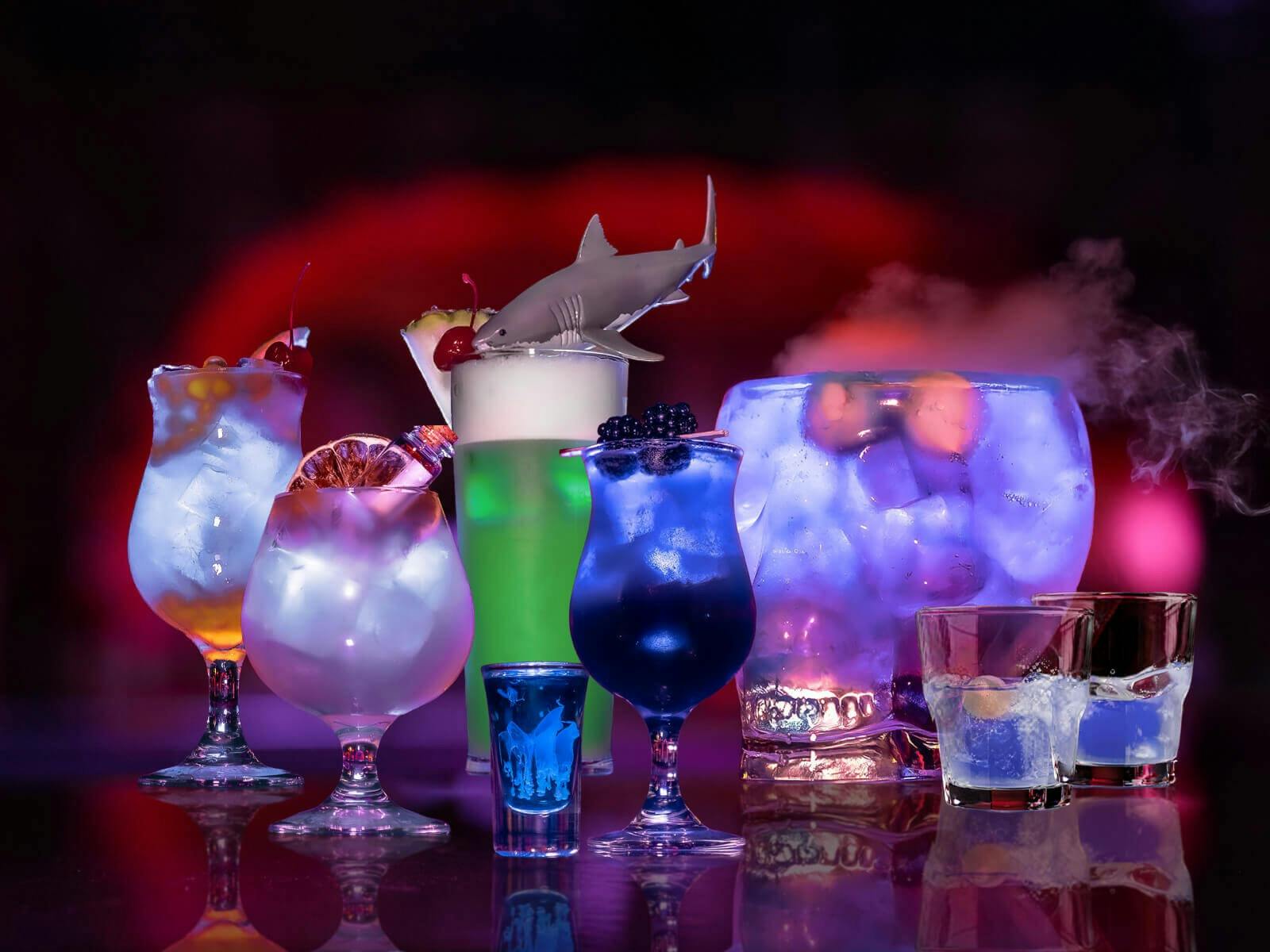 Dracula's cocktails