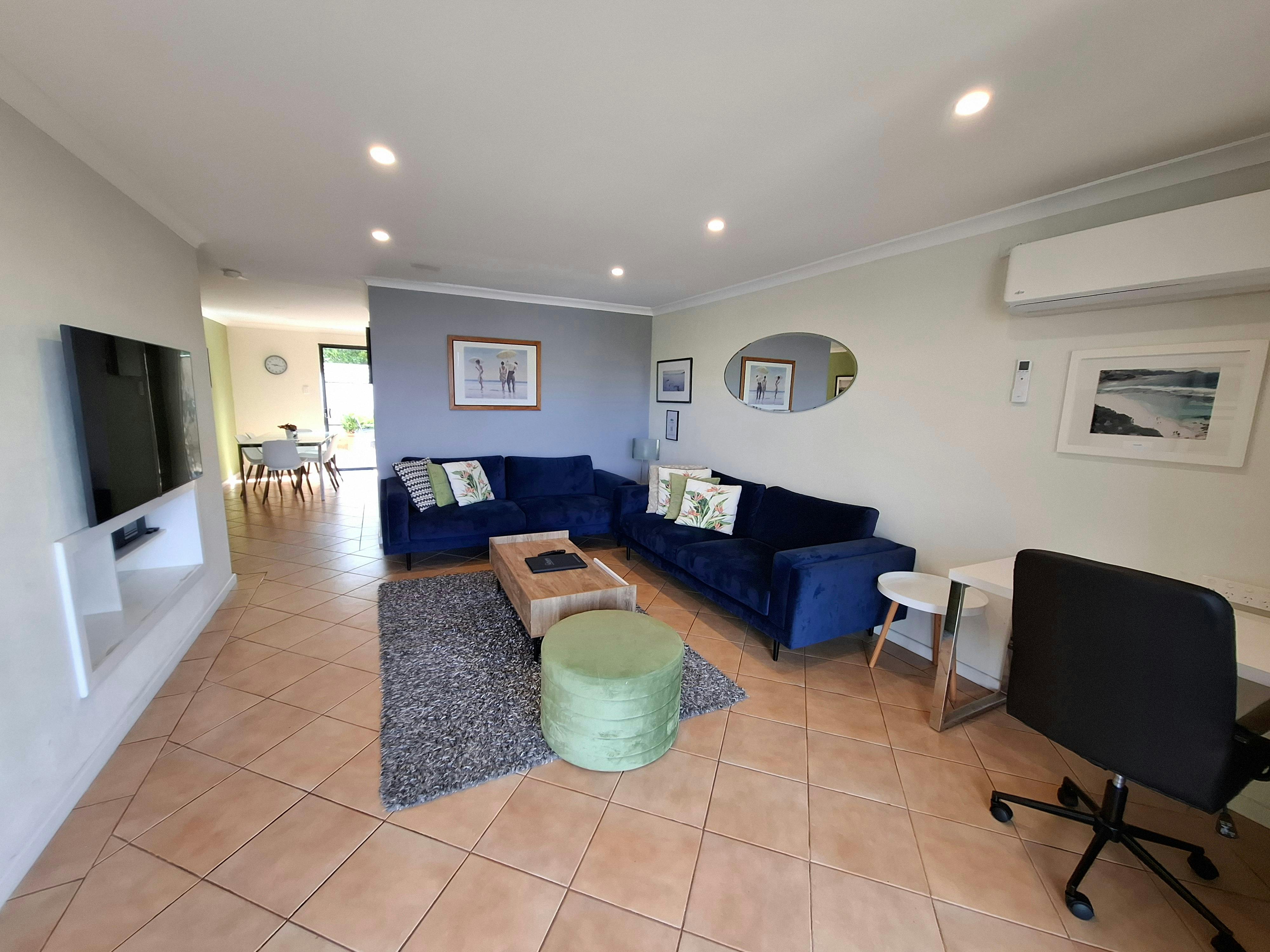 double storey  living area