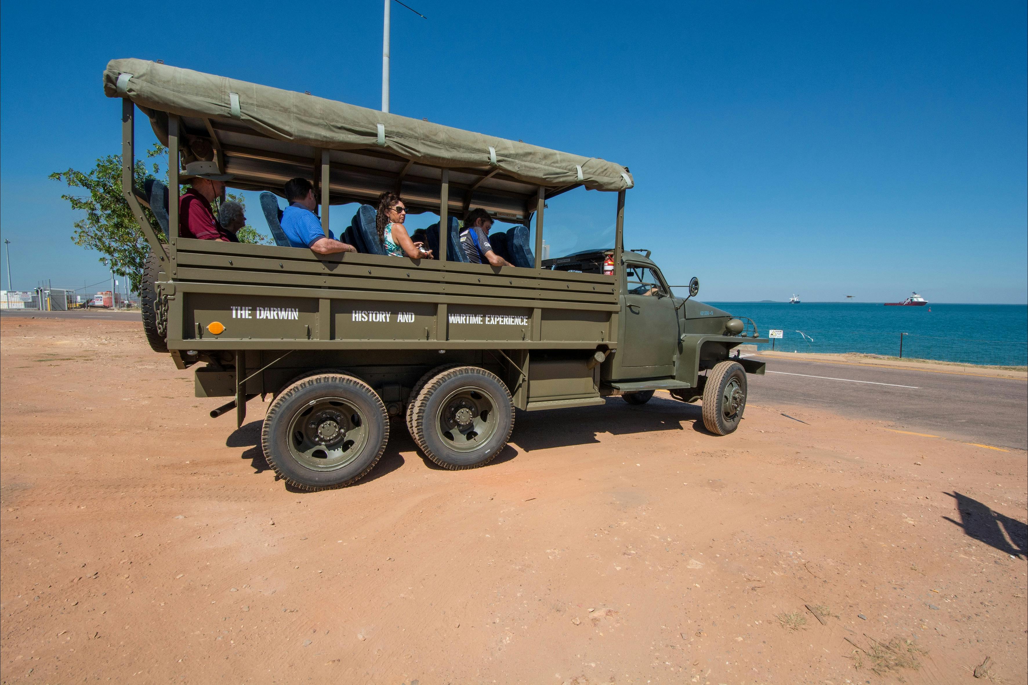 Darwin harbour - the key area attacked during th bombing of Darwin