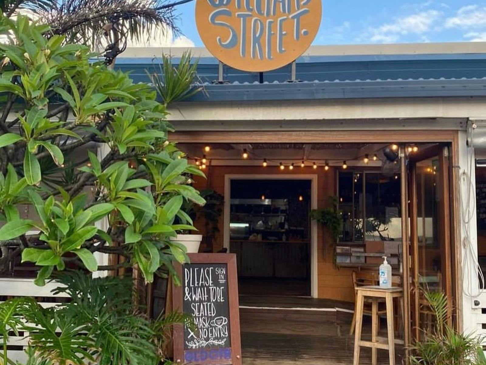 Outside view of cafe