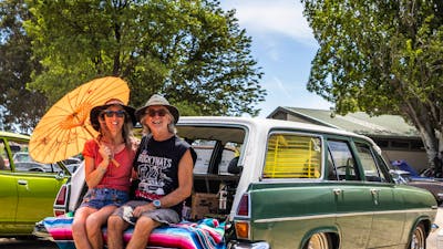 Happy fans at Summernats