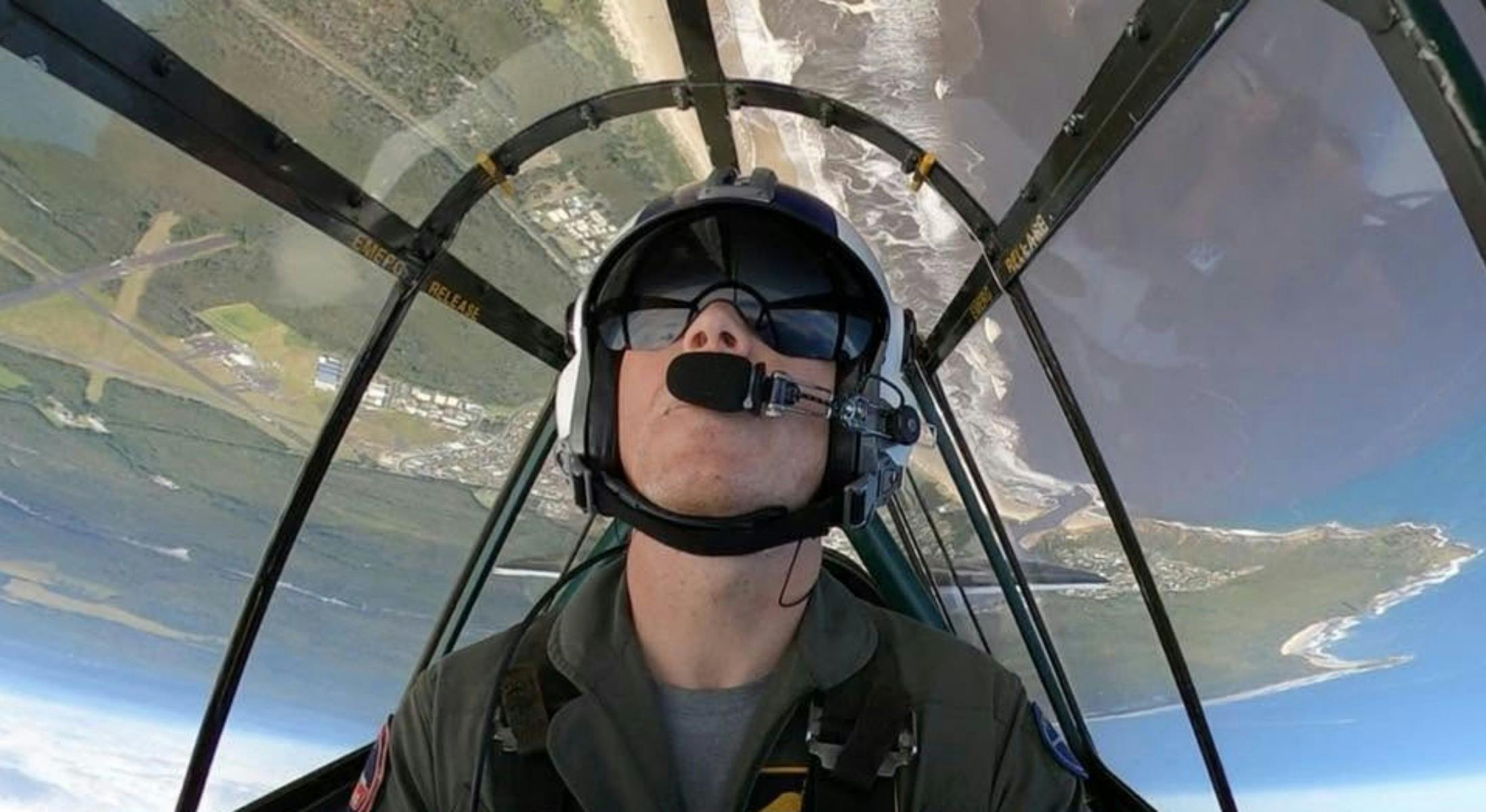 Photo of Michael "Newbs" Newby, ex RAAF fast jet pilot