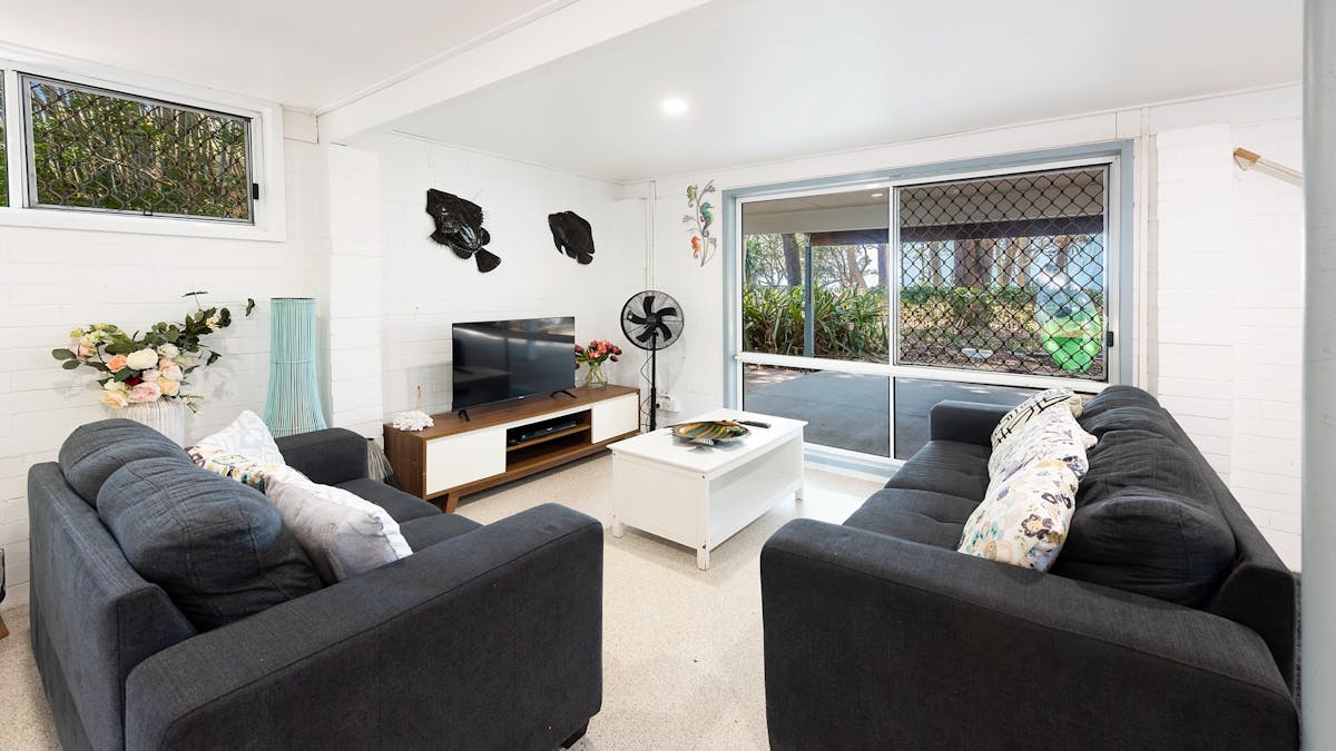 Living area downstairs