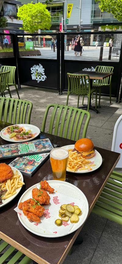 Beer garden
