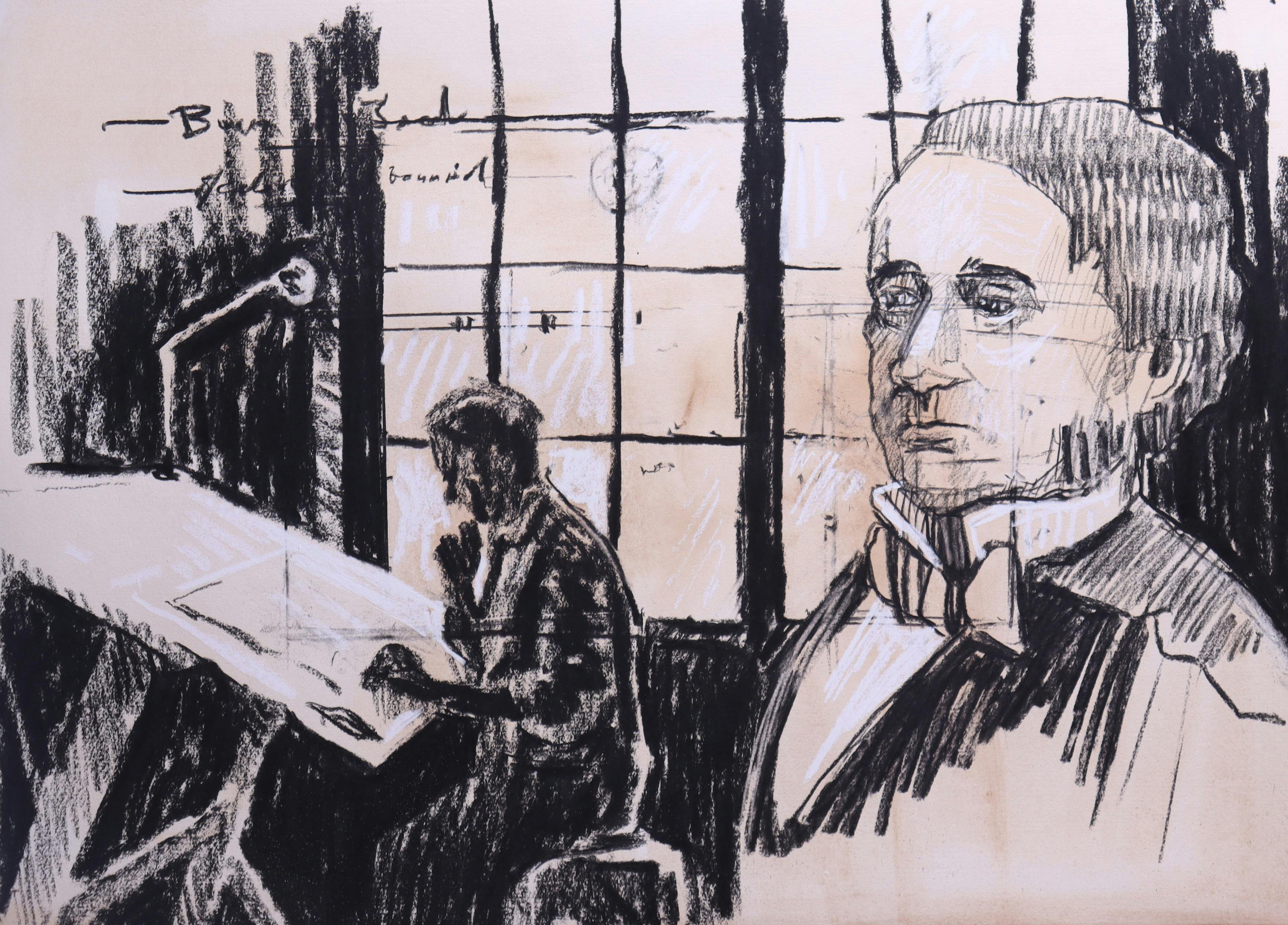 A Drawing of Edmind Blacket by Todd Fuller