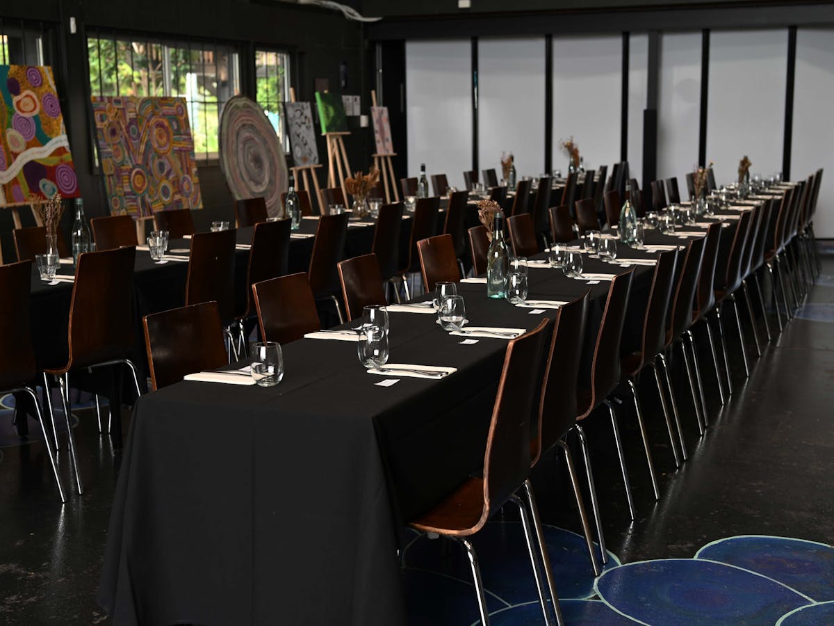 dining event setup
