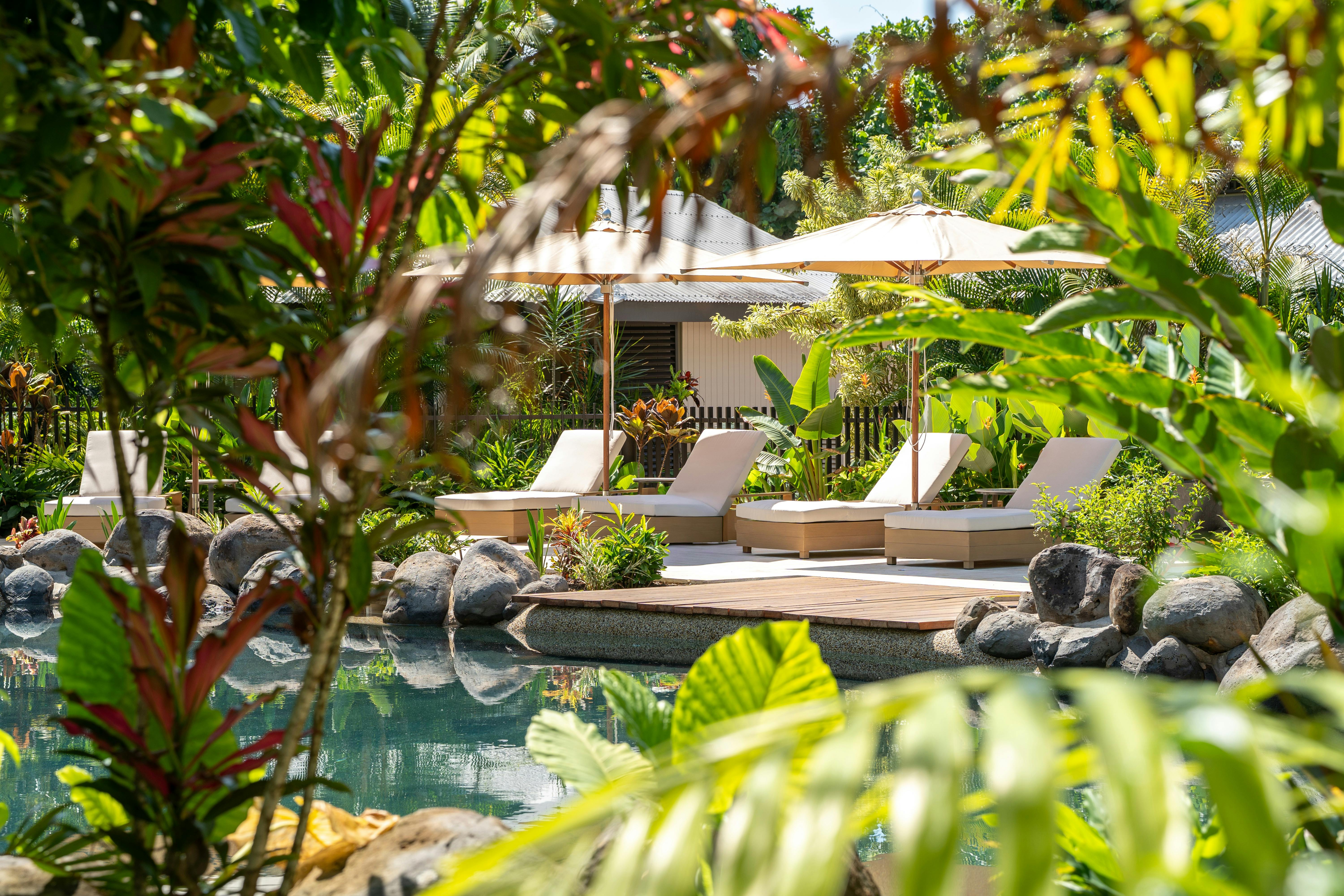 Nala Resort Pool Surrounded by Sunlounges
