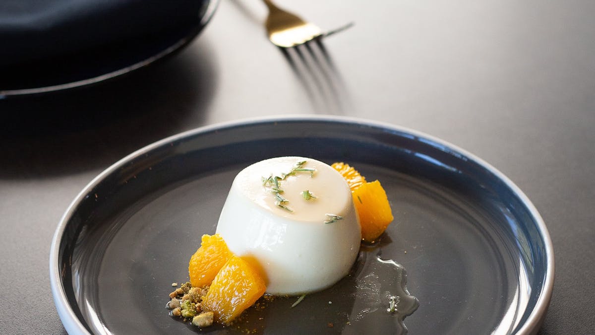 Ricotta panna cotta