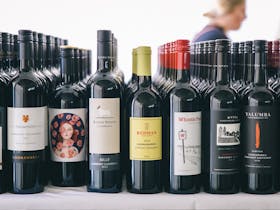 A smorgasbord of Coonawarra's premium wines awaits guests in the Coonawarra Vignerons Cup Marquee