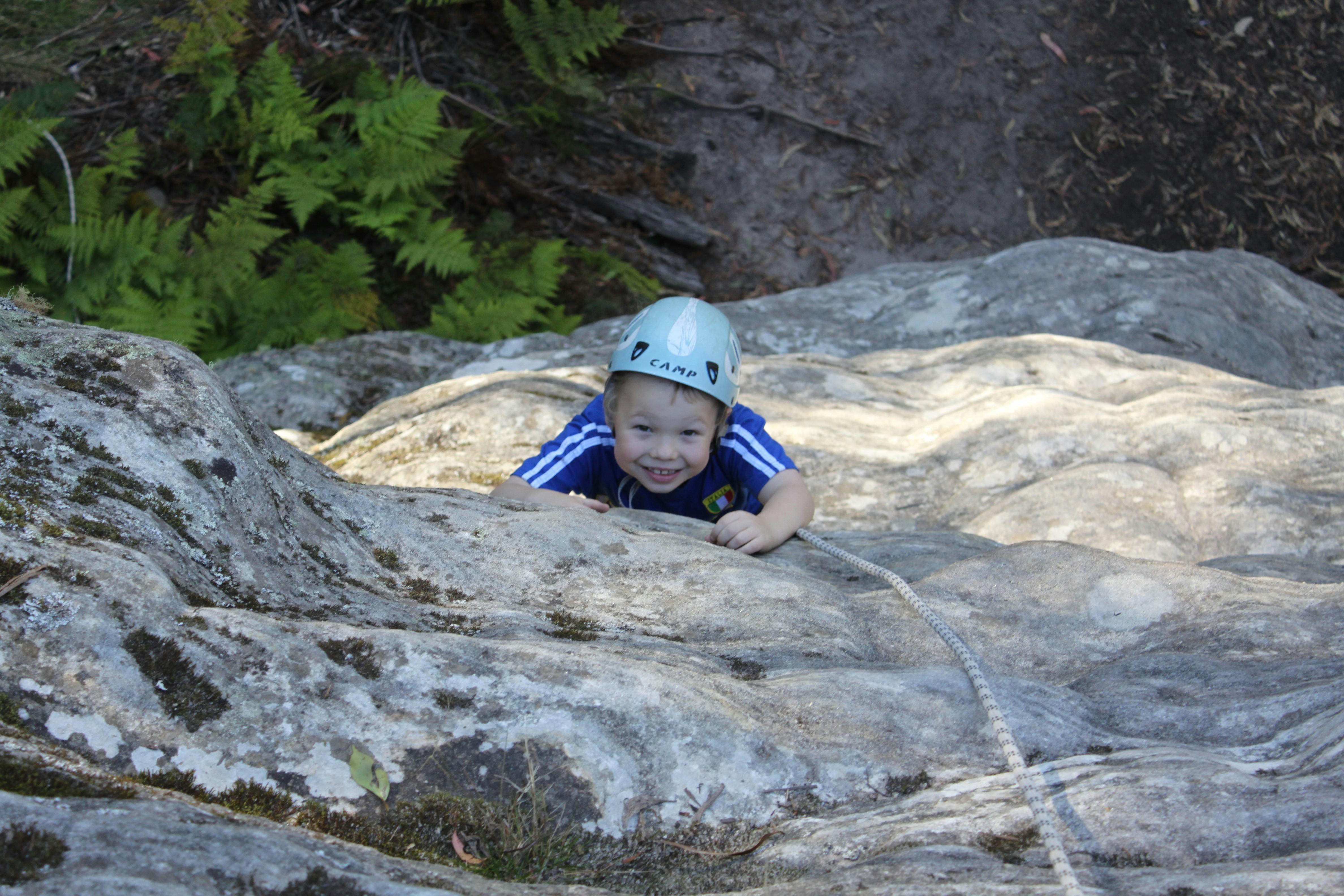 kids rockclimbing tour