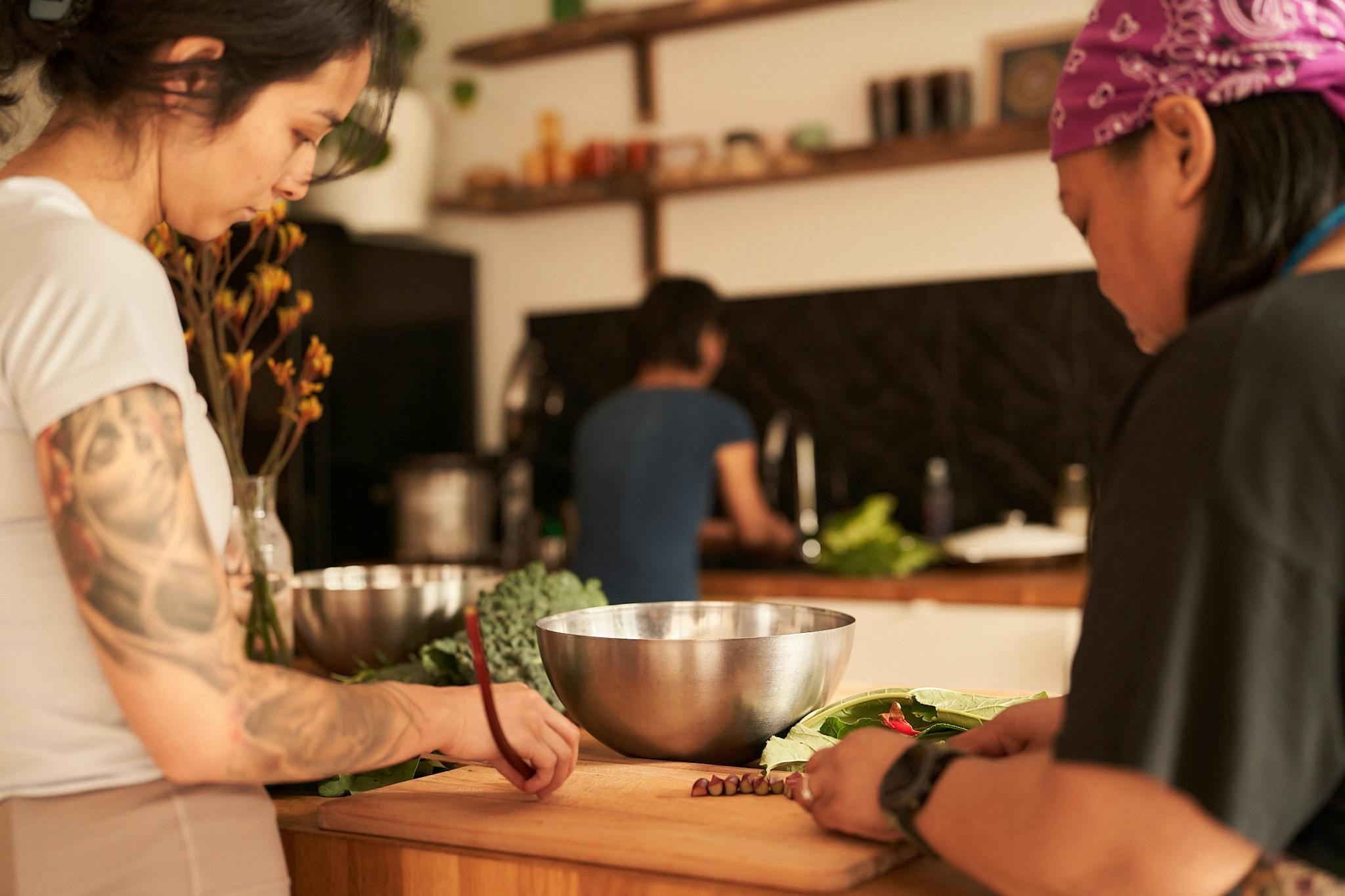 Ayurvedic Cooking in a Small Group Setting in Canberra with Tracey Murray