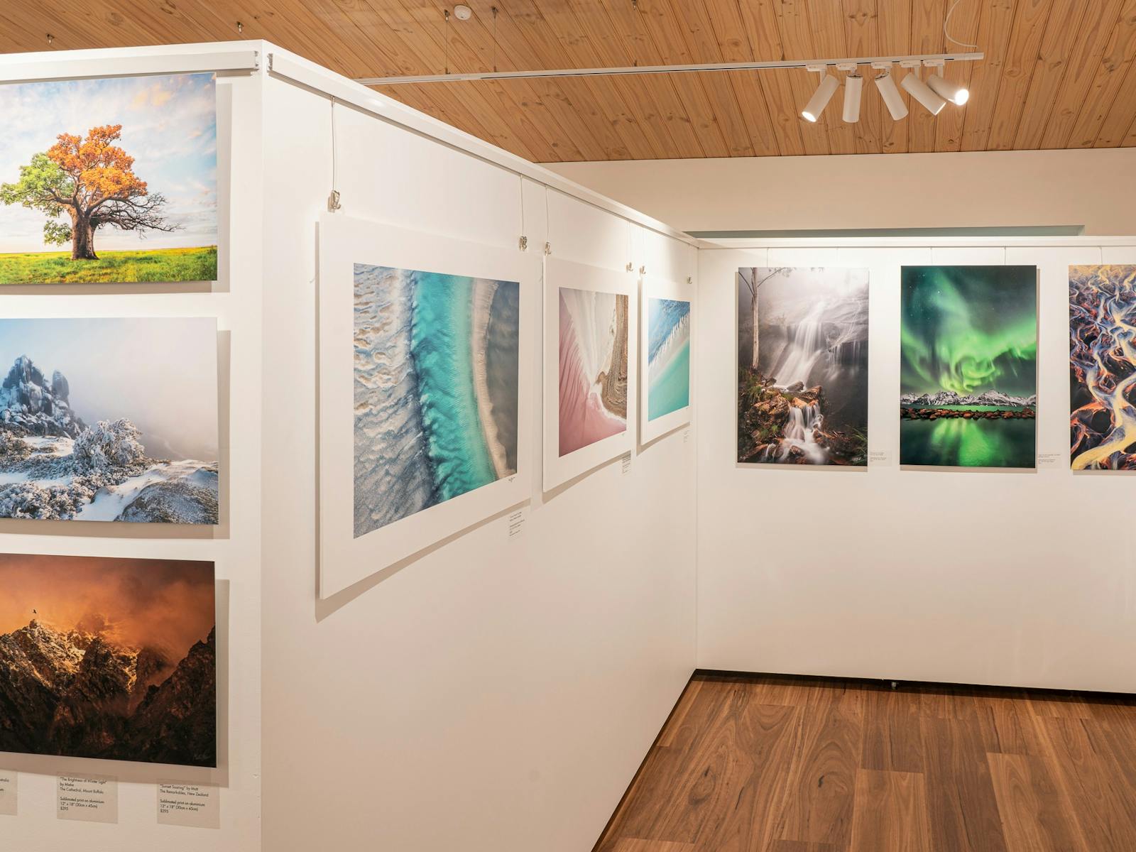 Metal Prints and Fine Art Paper Prints displaying landscapes and aerial landscape photography.