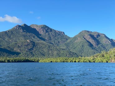 Mount Diamontina riseing from the mangroves is a sight to be seen Mount Diamontina riseing from the mangroves is a sight to be seen
