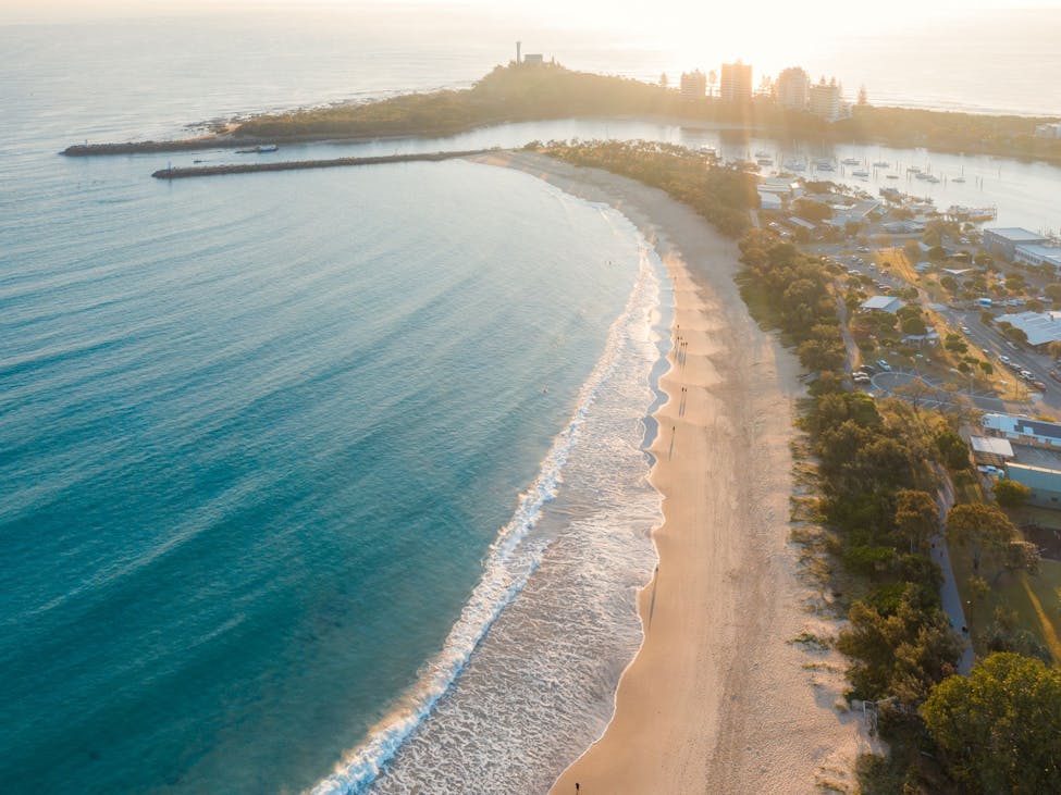 Mooloolaba beach