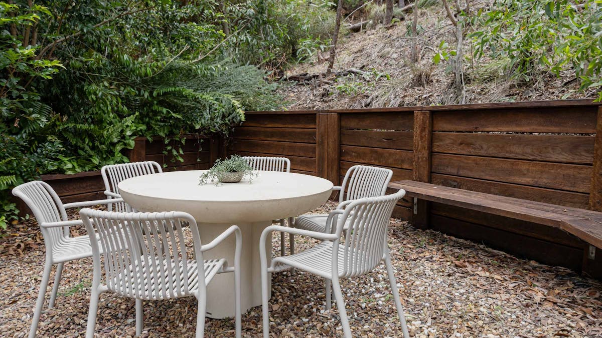 Rear outdoor