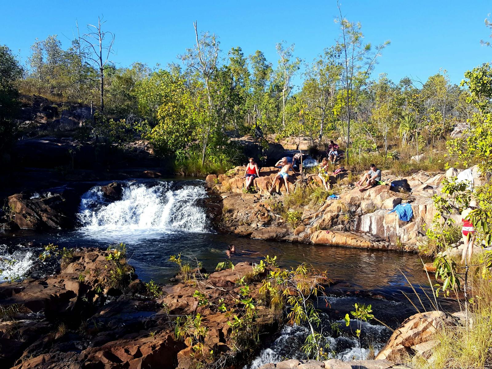 Take a refreshing dip at one of the many swimming holes