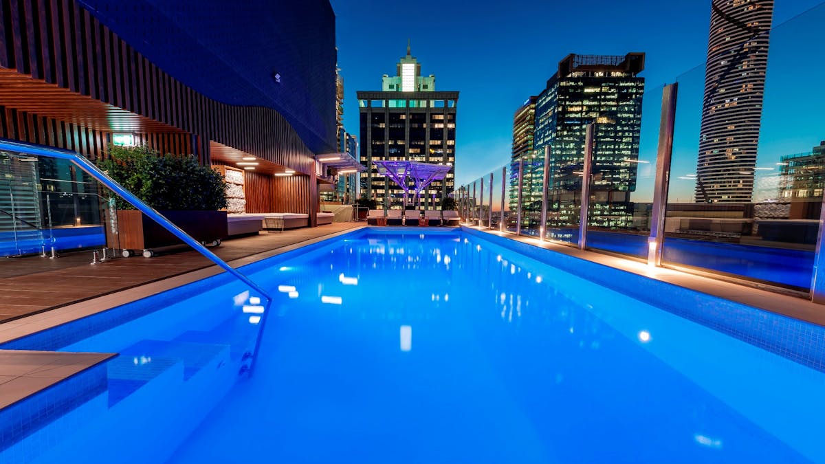 Pool by Night
