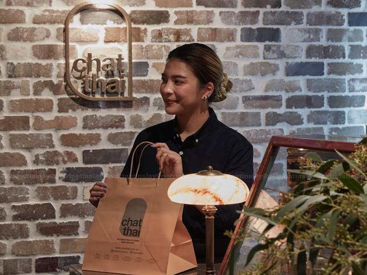 Our friendly staff will be happy to serve you organic Thai food