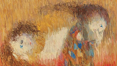 A monumental tapestry by renowned Australian artist Arthur Boyd.