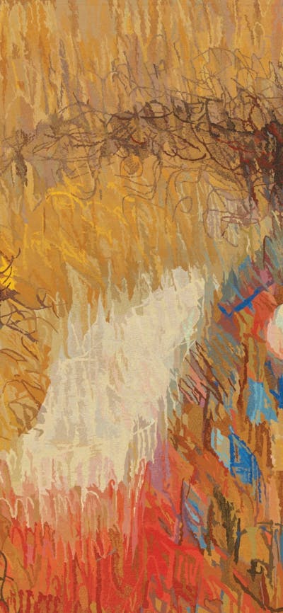 A monumental tapestry by renowned Australian artist Arthur Boyd.