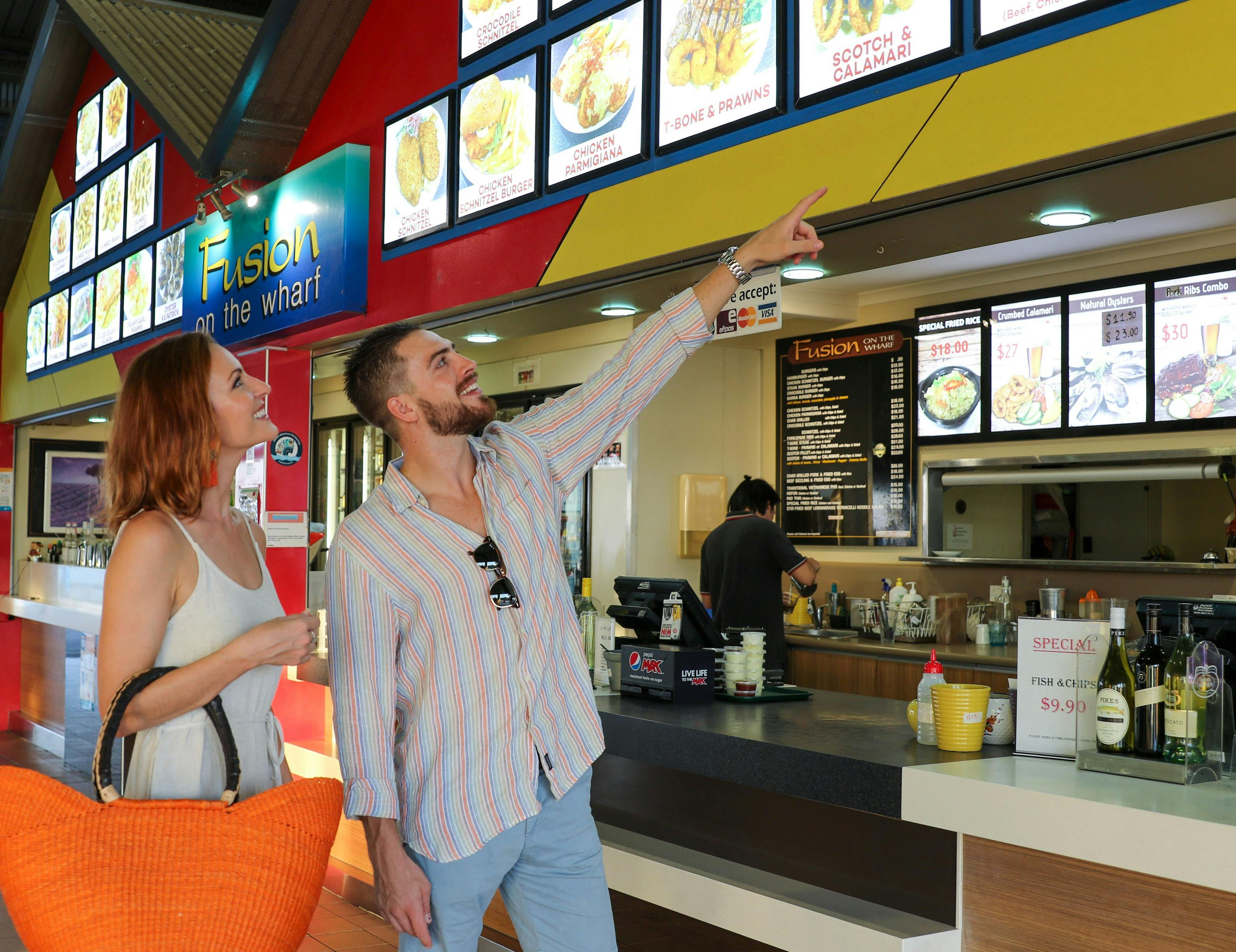 Fusion on the Wharf in Starboard Arcade