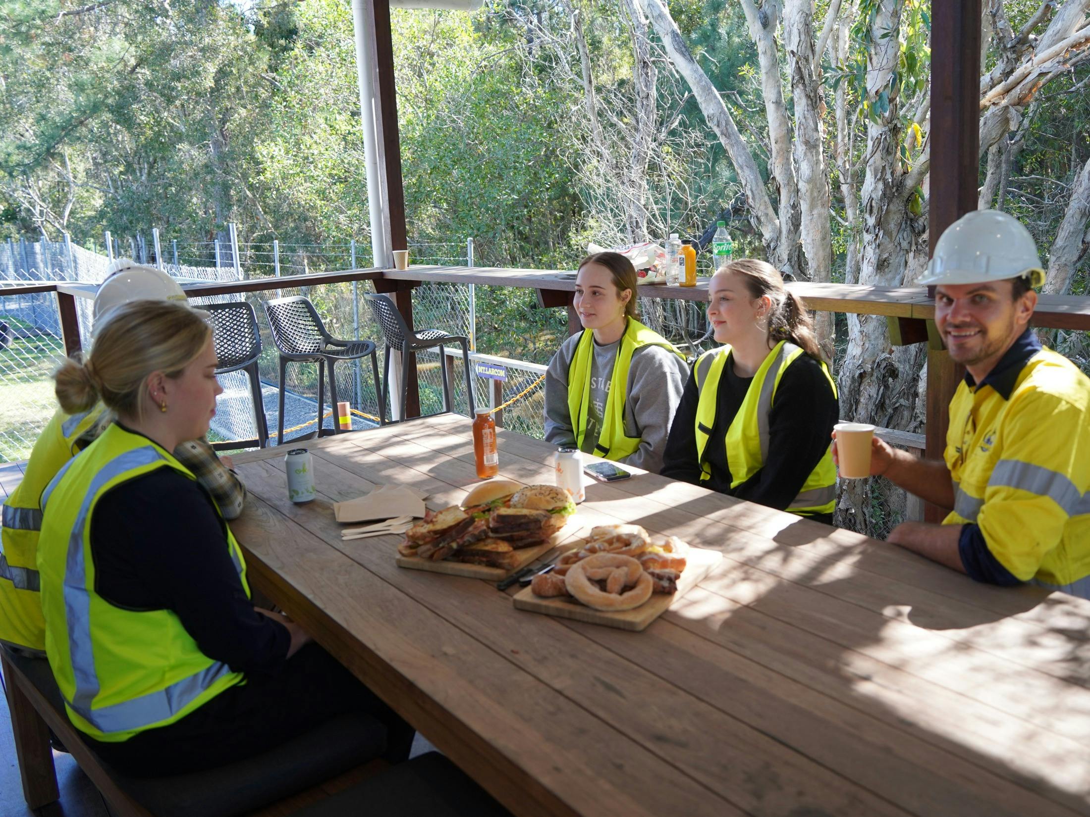 Lunch and classrooms available