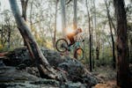 Women Mountain Biking on Mt Tumbarumba