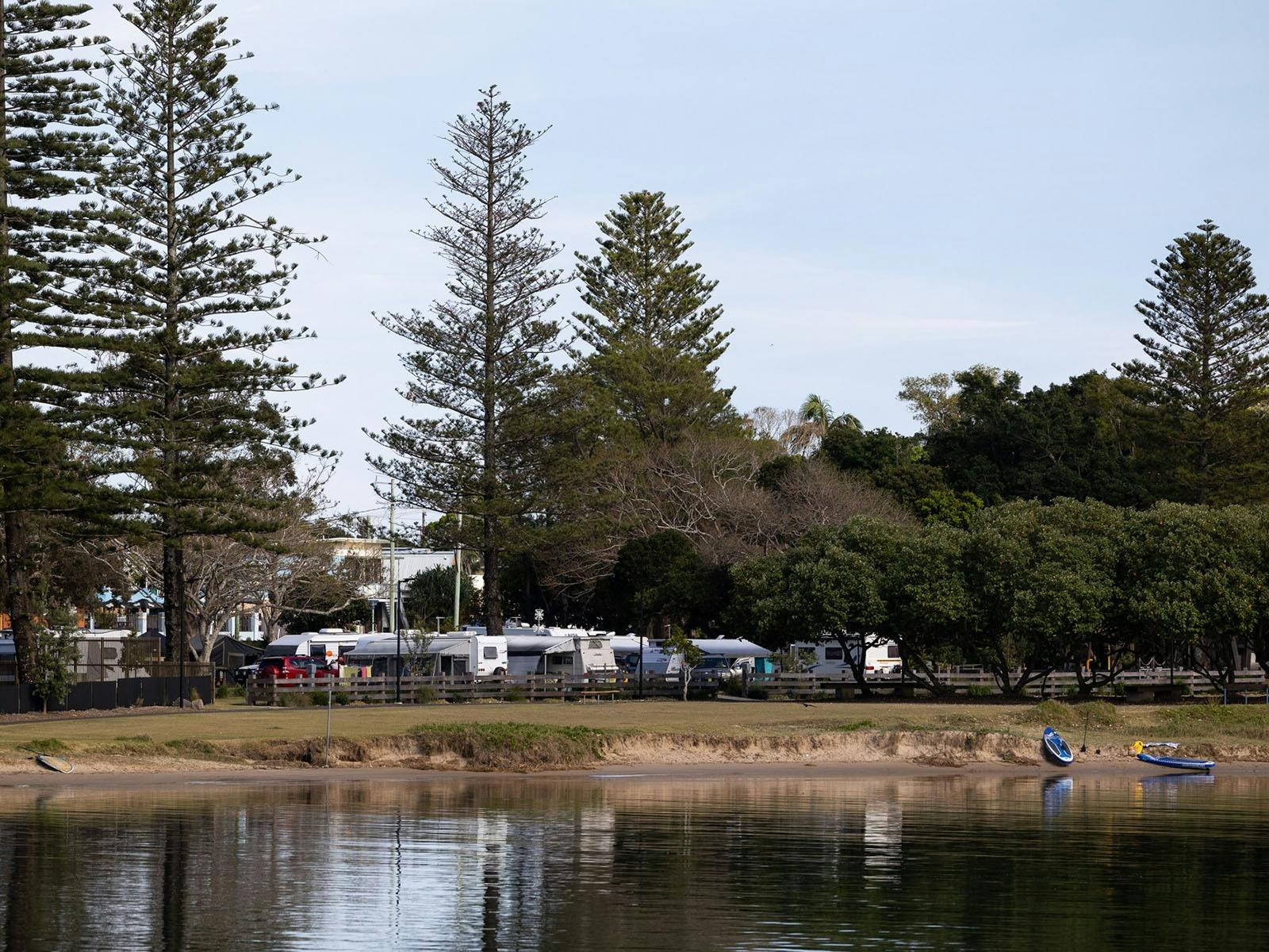Water view towards Reflections Evans Head