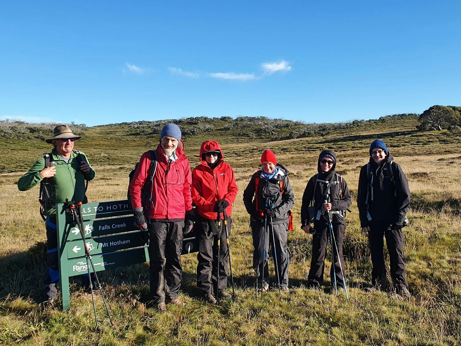Walking the Falls to Hotham trail