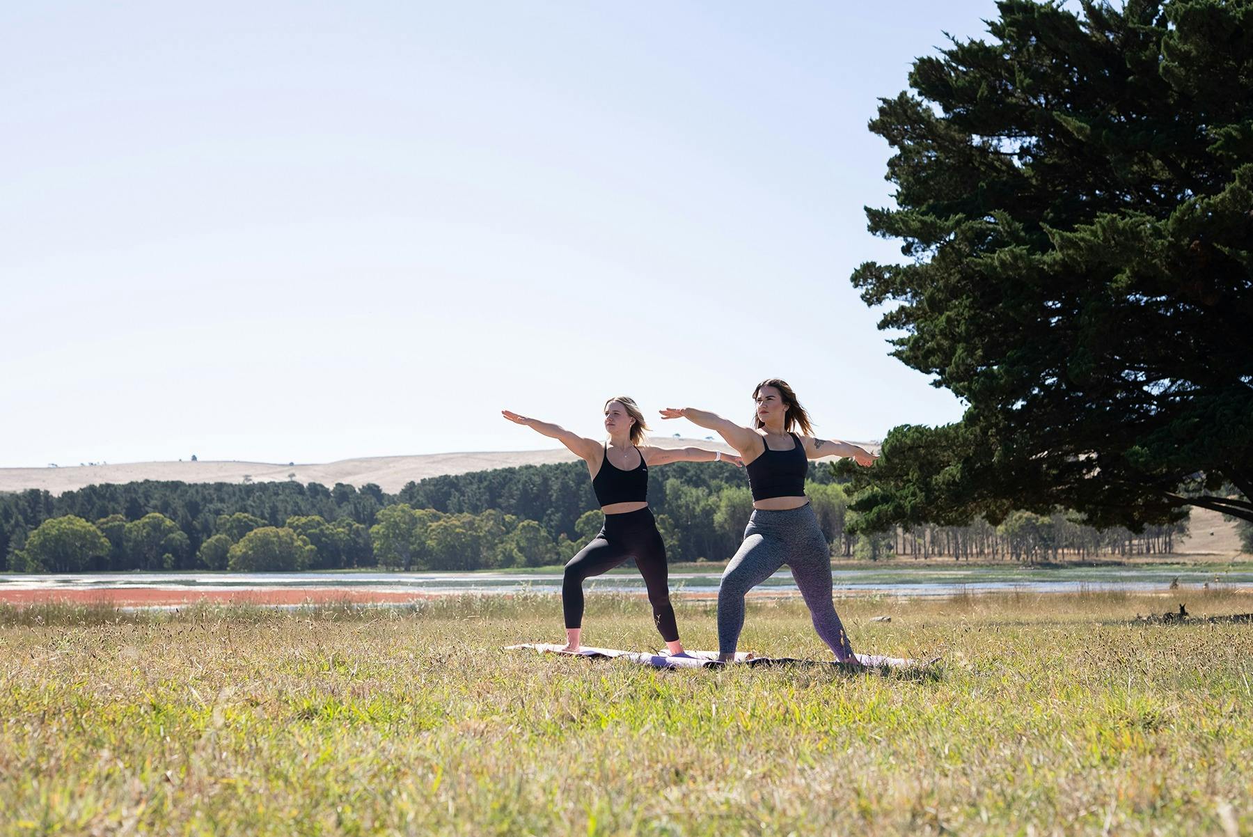 Yoga in nature on Fleurieu Peninsula