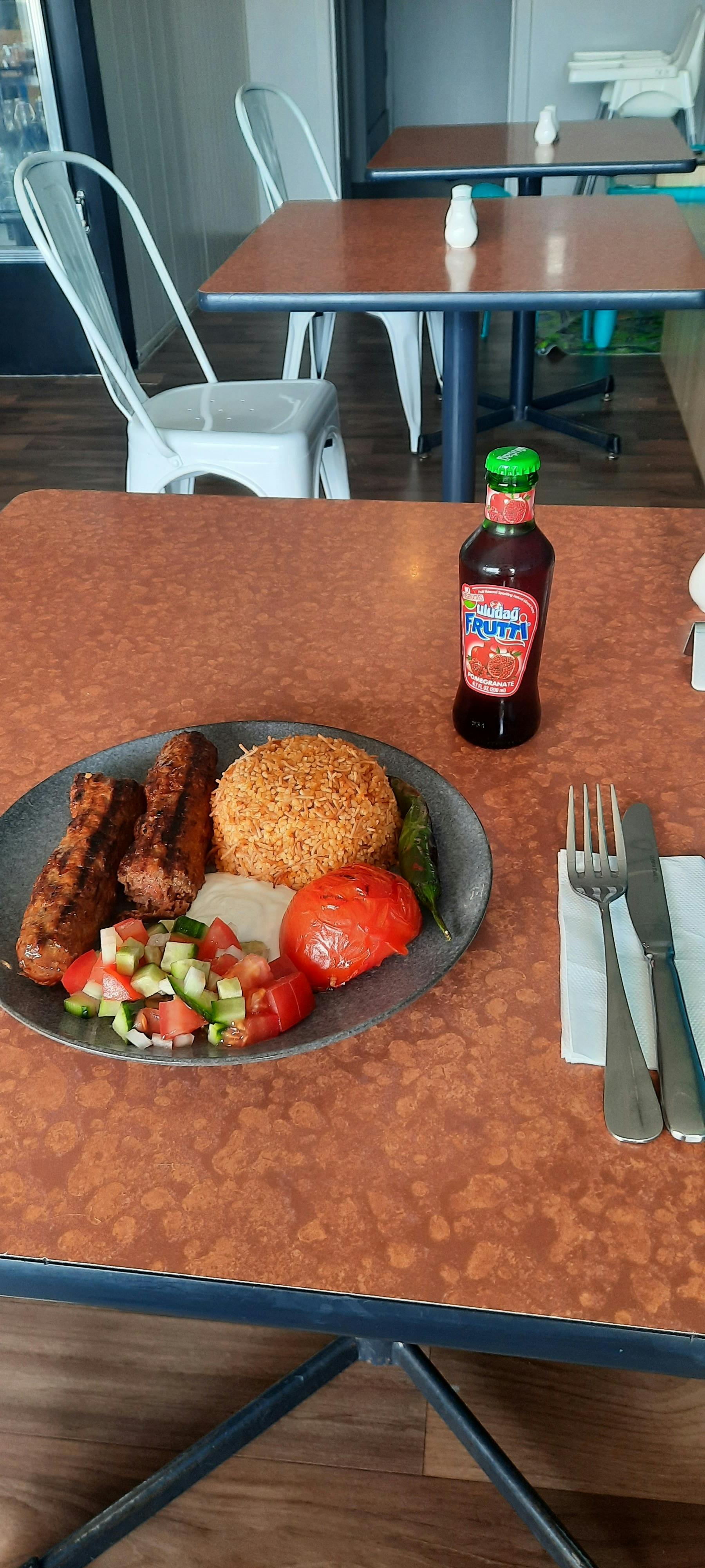 Adana Kebab meal