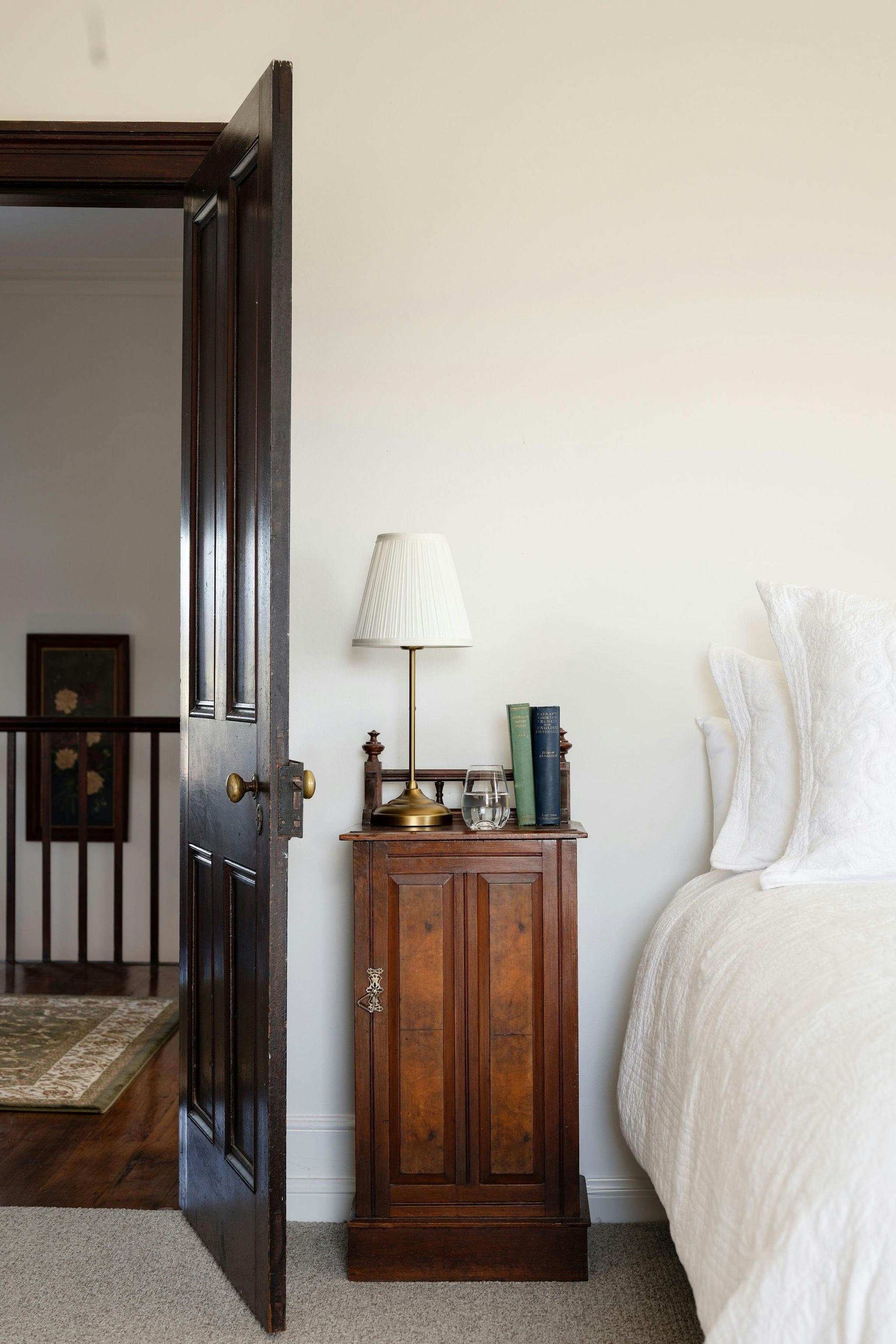 Upstairs bedrooms have wonderful views over the property