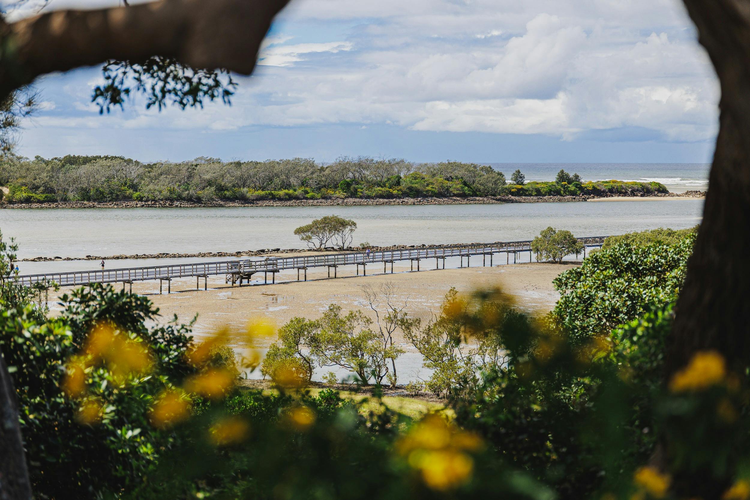 View from rear verandah to Urunga Lido